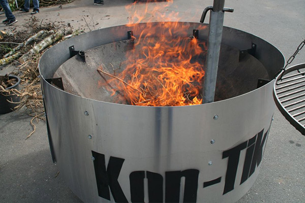 Pflanzenkohle Kon-Tiki